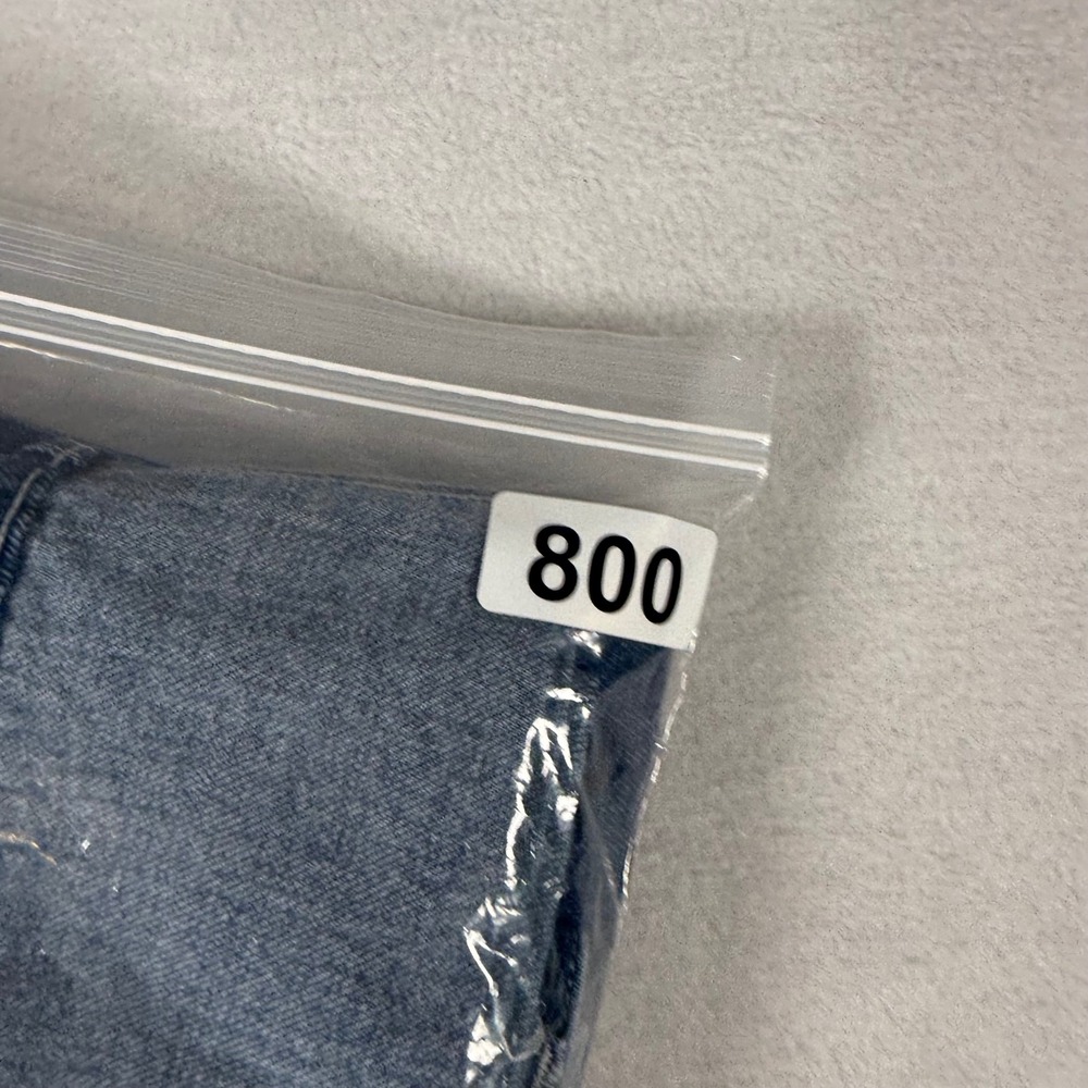 Madewell Superwide-Leg Jeans Women 28 Blue Cotton Denim High Rise Patch Pocket - Picture 10 of 10